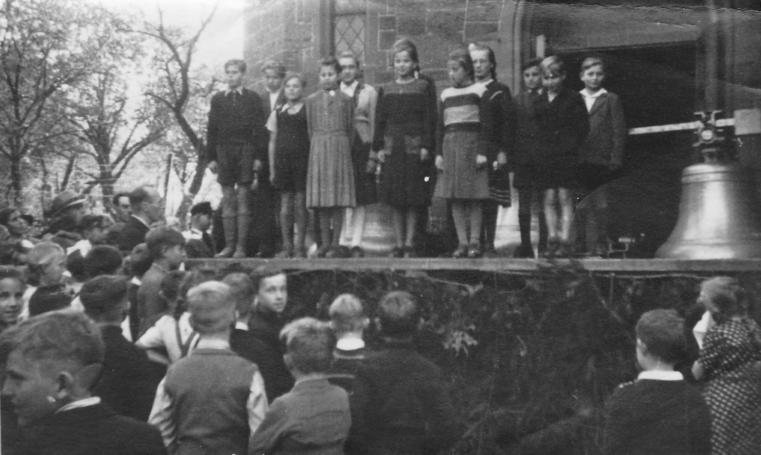Glockenweihe Oktober 1950, Waldenserkirche Palmbach