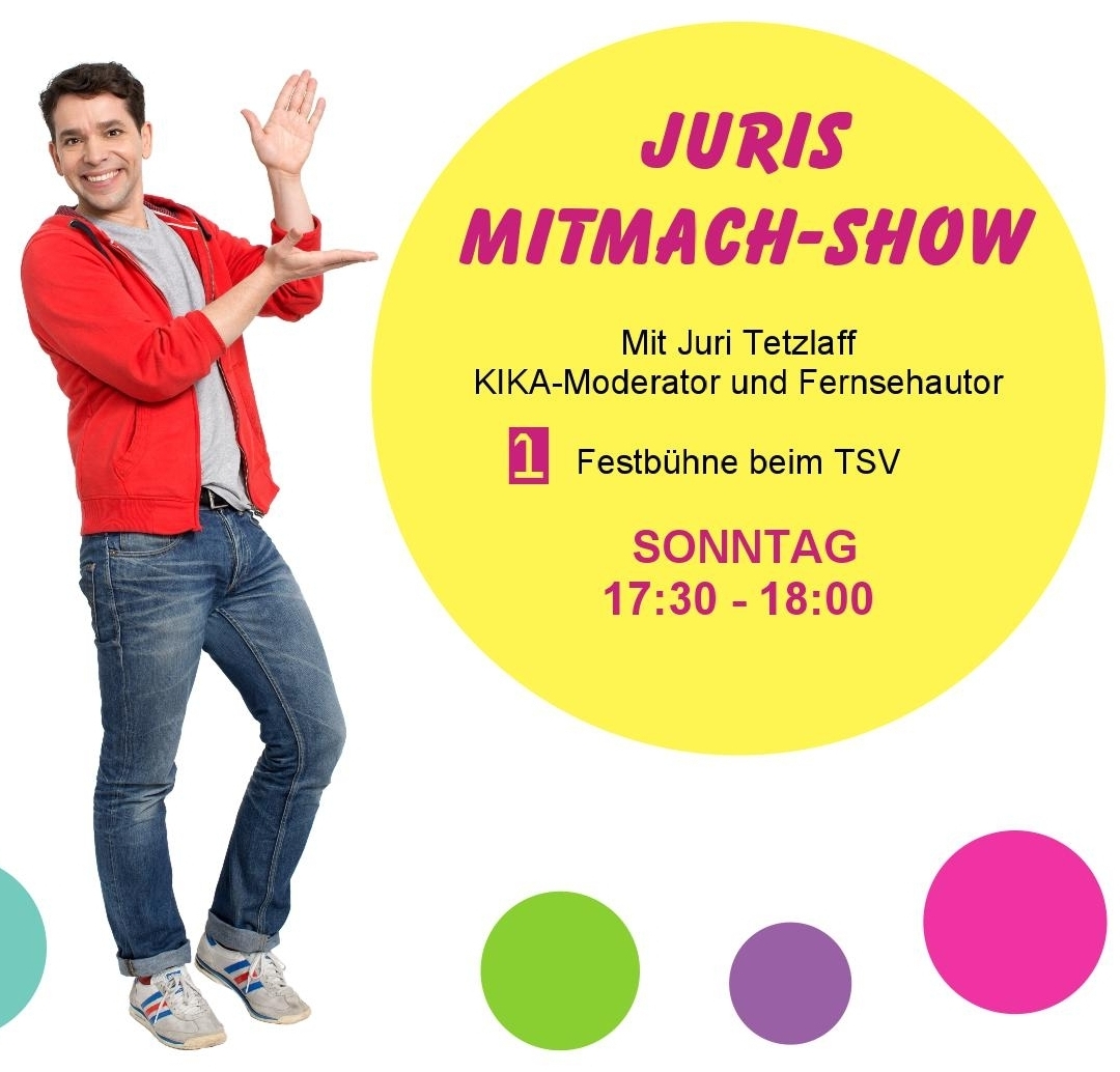 Juri Mitmach-Show in Palmbach
